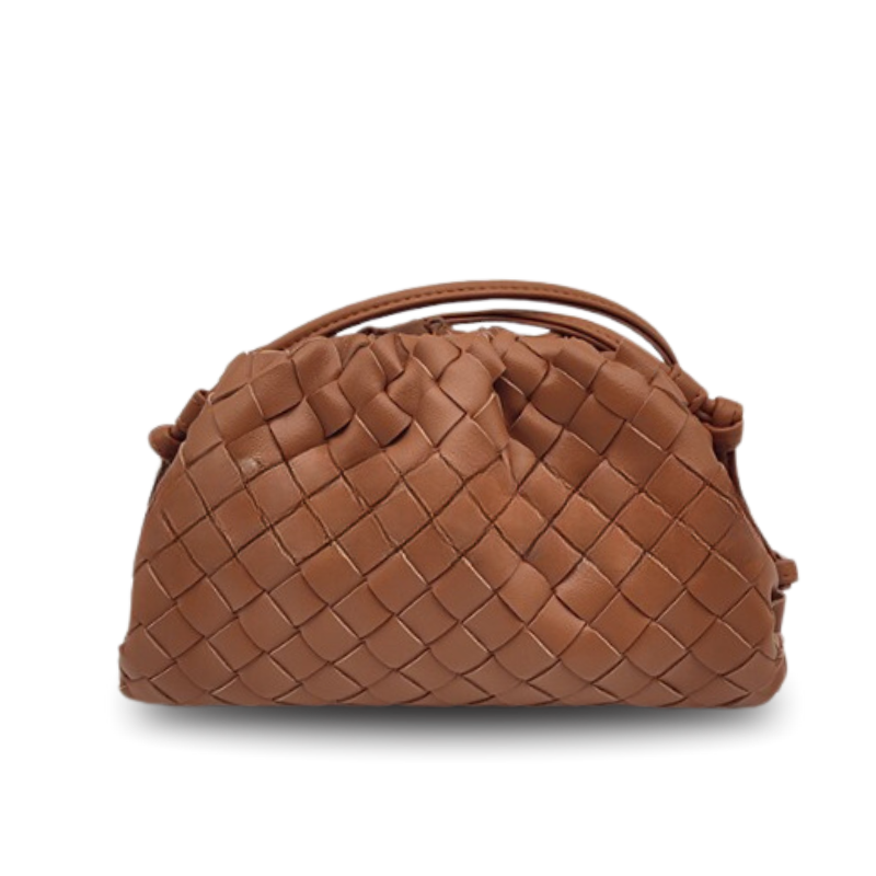 Ava Braided Pouch Bag