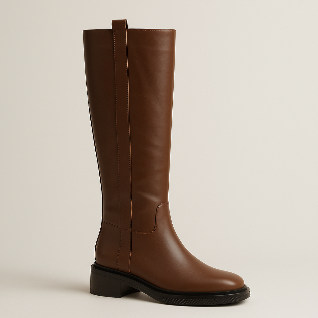 Aspen Genuine Leather Tall Canoe Boot