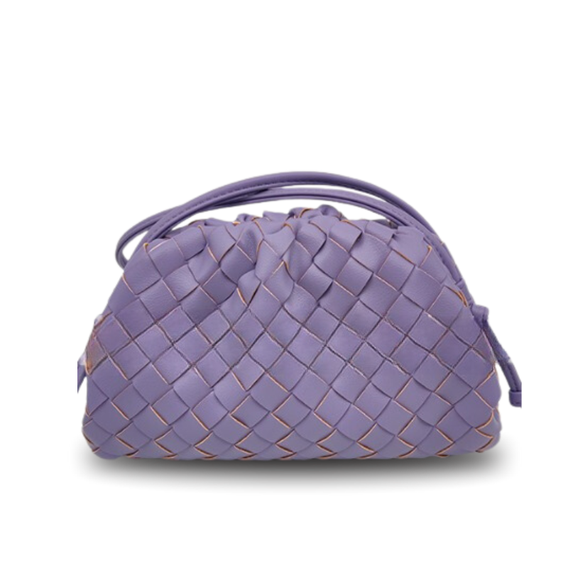 Ava Braided Pouch Bag