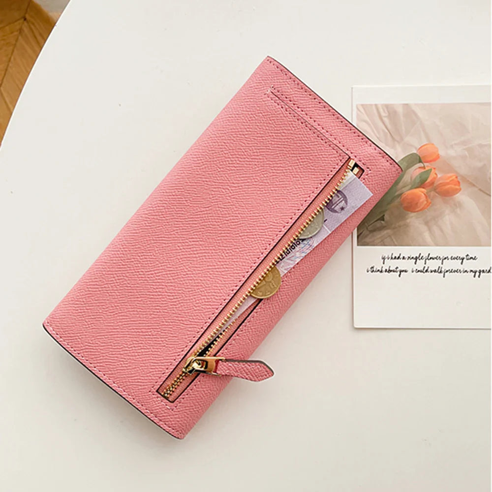 Colorful Genuine Leather Envelope Wallet Karen