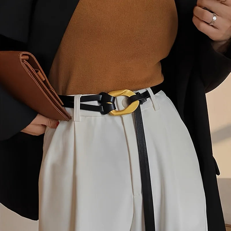 Anne Genuine Leather Belt