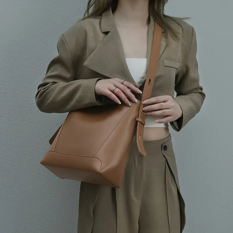 Ashley Bucket Crossbody Bag