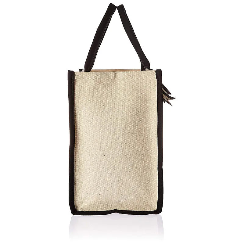 Custom Initial Canva Bag