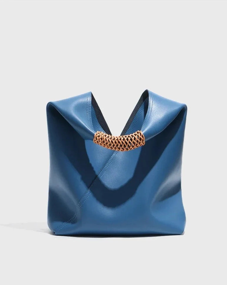 Hillary Genuine Leather Large Shopping Bag