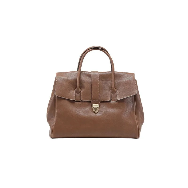 Gisele Genuine Leather Tote Bag