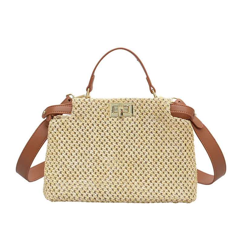 Antonella Straw Bag