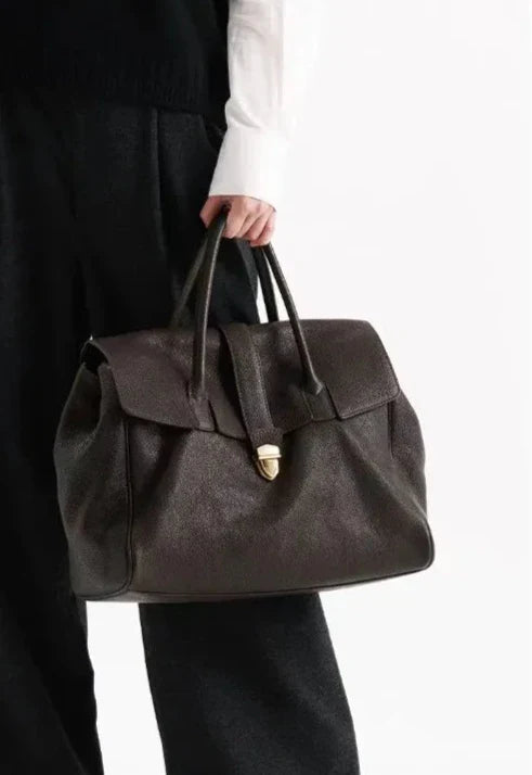 Gisele Genuine Leather Tote Bag