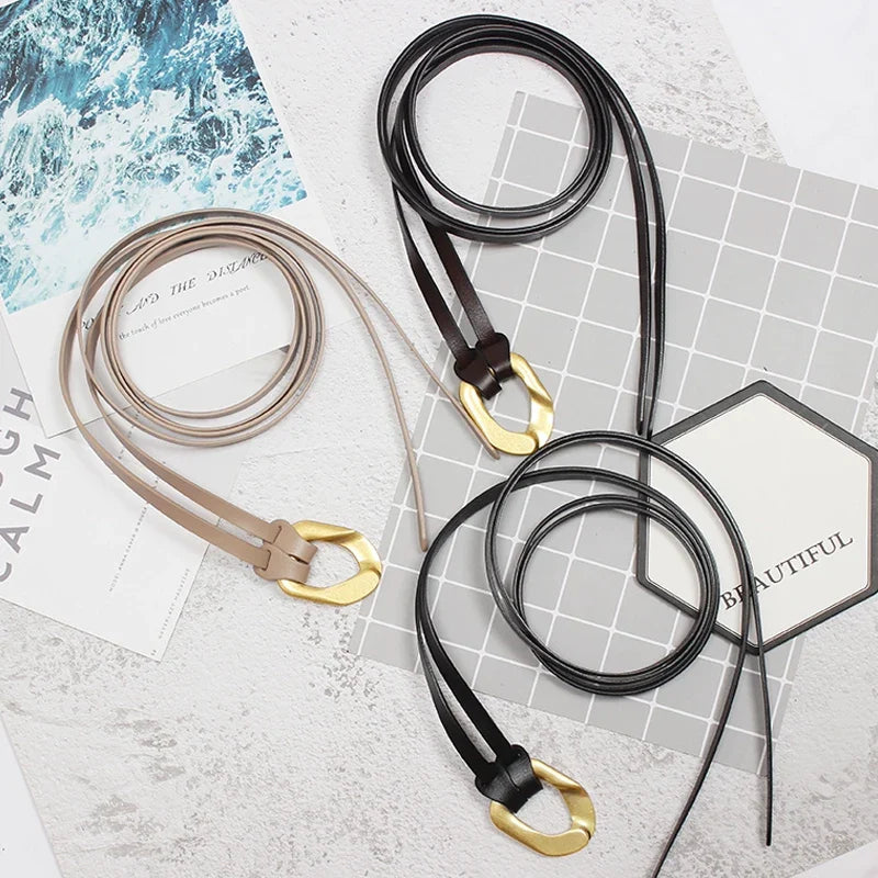 Anne Genuine Leather Belt
