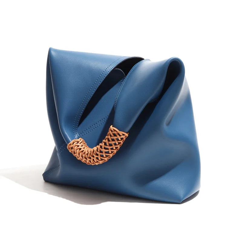Hillary Genuine Leather Large Shopping Bag