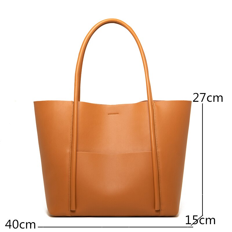 Alessandra Large Genuine Leather Bag