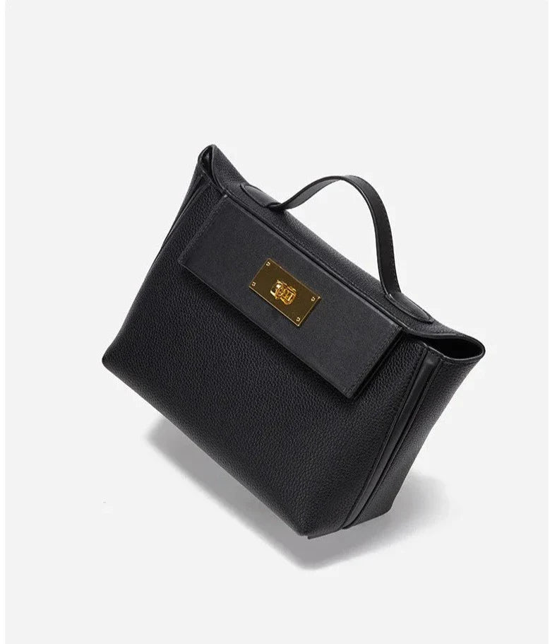 Amanda Genuine Leather Tote Bag